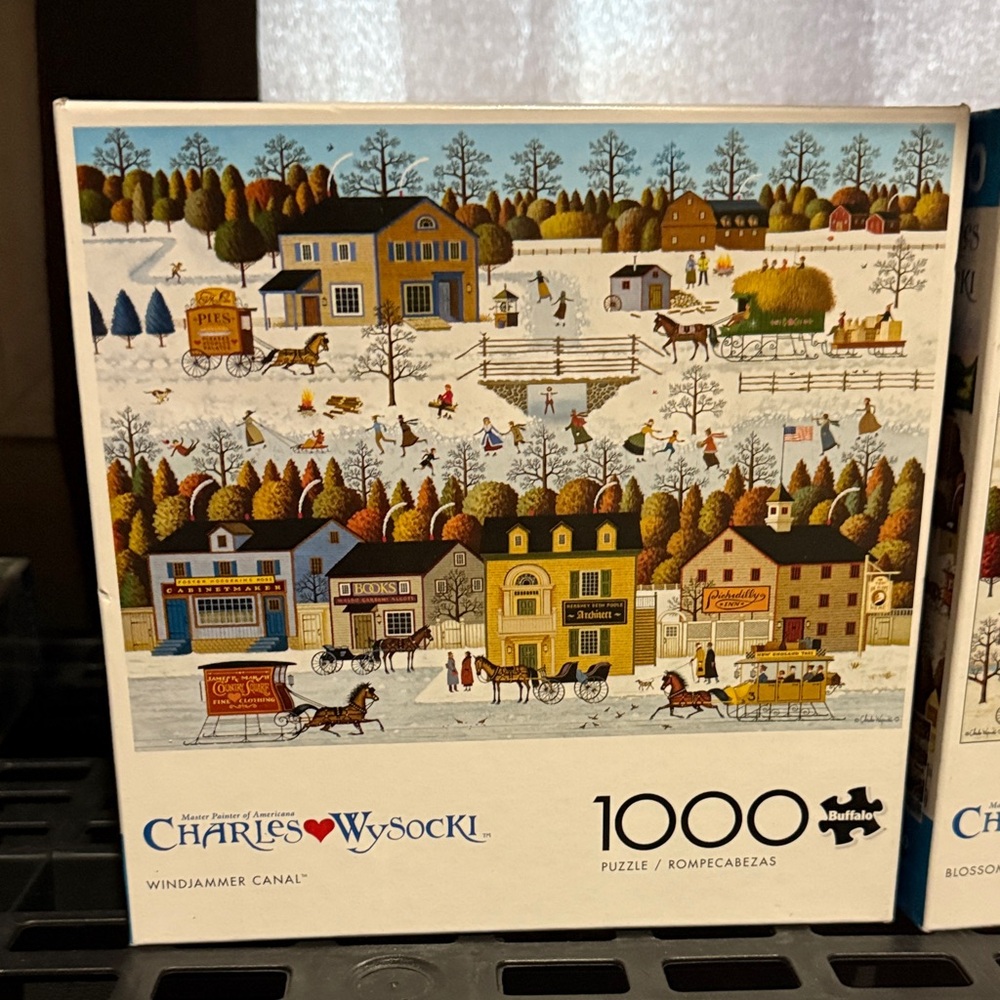 Buffalo David Bitton Winter Village 1000-Piece Puzzle